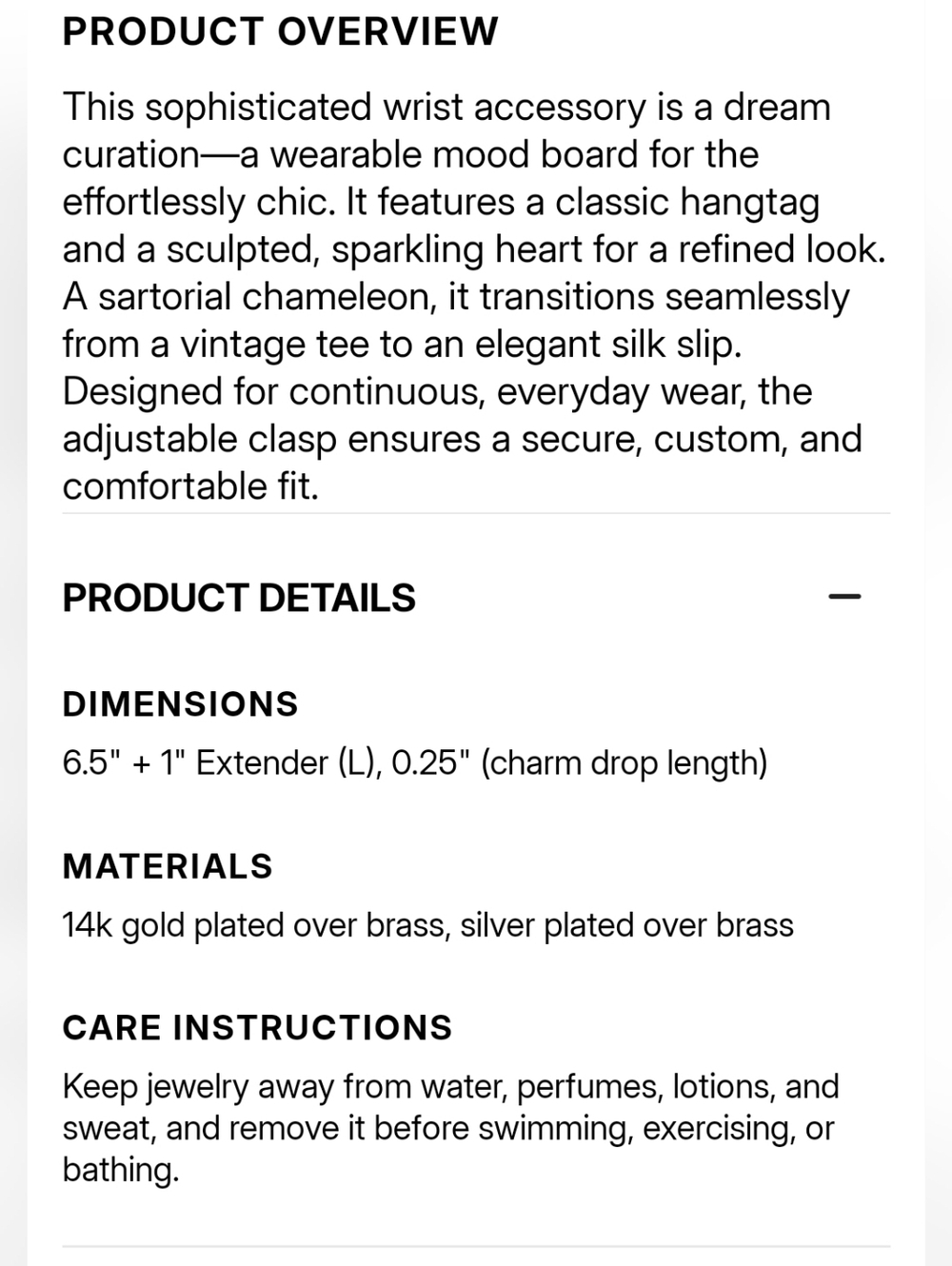 COACH Gold Heart Charm Bracelet - Picture 12 of 14